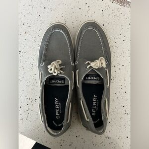 Sperry Men's Charcoal Boat Shoes
